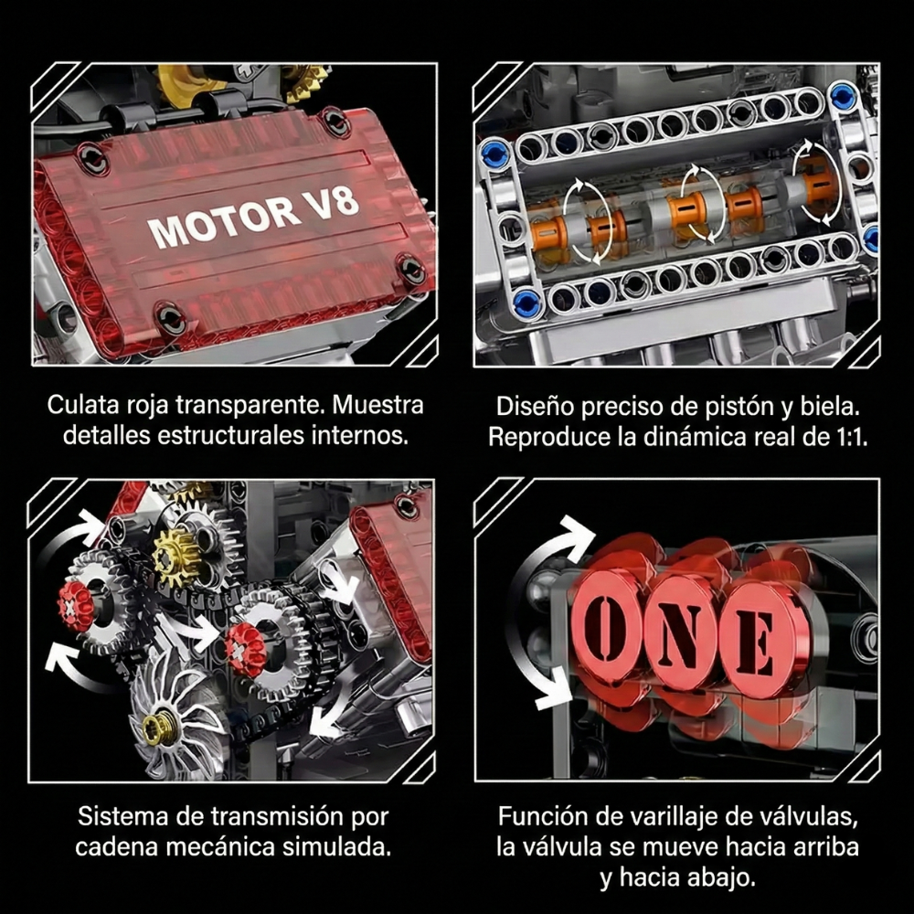 PRESTIGE-BLOCKS V8-ENGINE