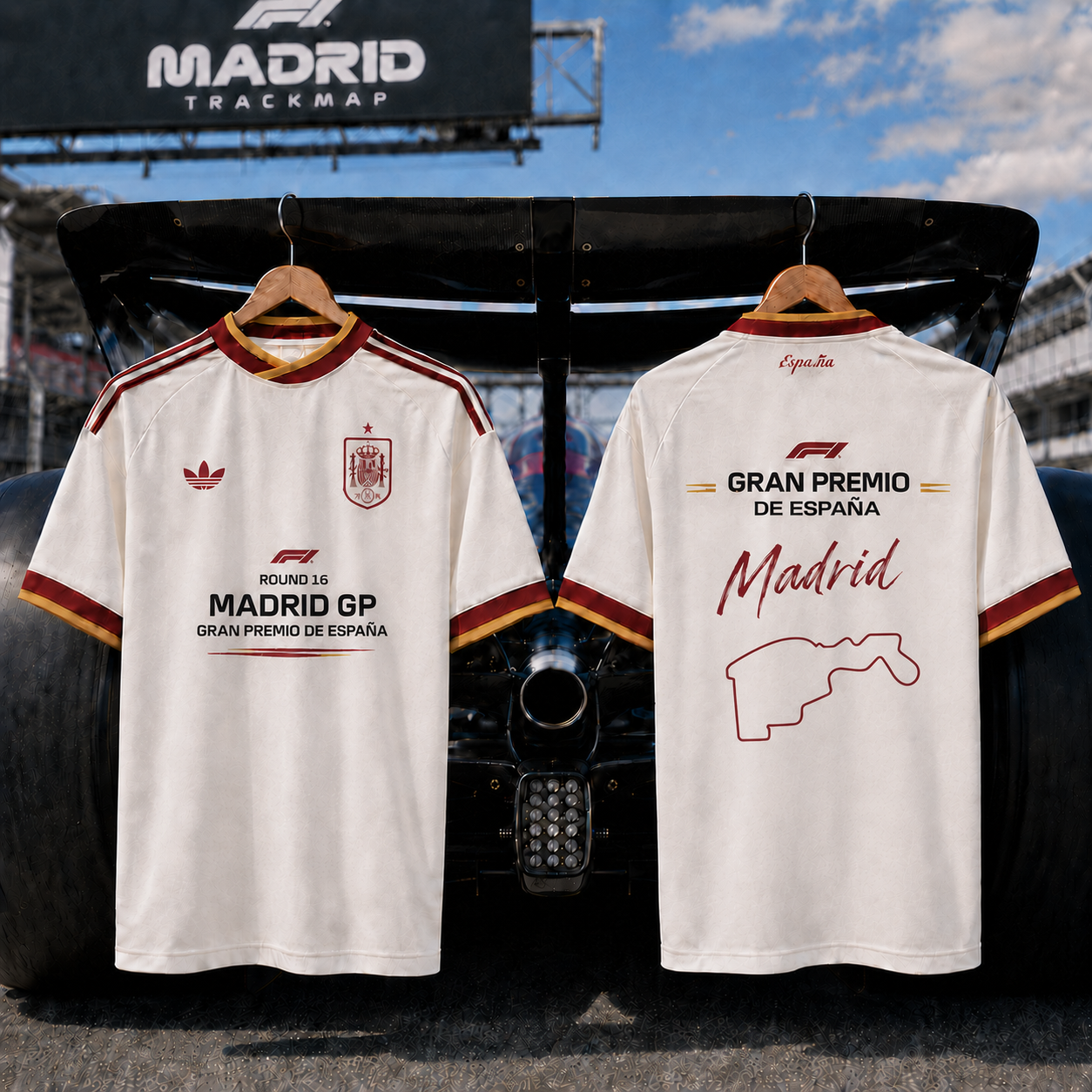 Camiseta F1 Madrid x España