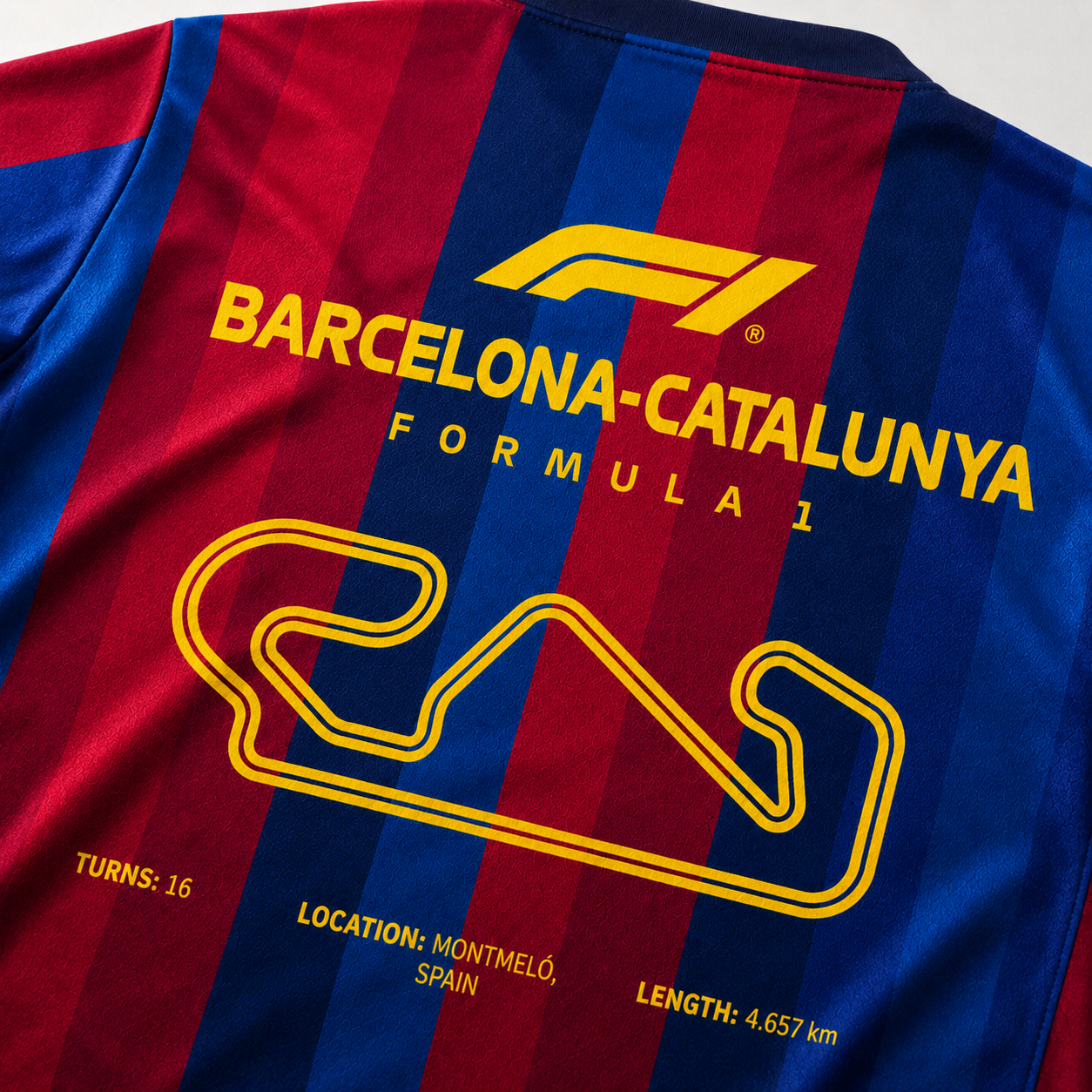 Camiseta F1 Barcelona x Barça